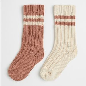 H&M 2-pack knit socks